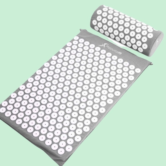 ProsourceFit Acupressure Mat and Pillow Set - Picture 1 of 2